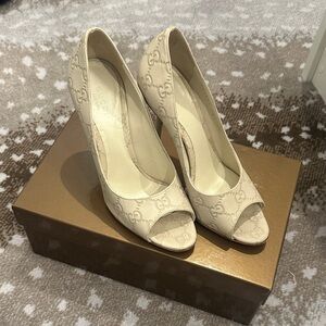 Gucci Women's Peep-Toe Heels